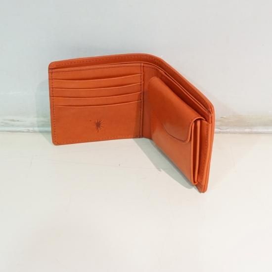MIHARA YASUHIRO 二つ折り財布 オレンジ MIHARA YASUHIRO 二つ折り財布 オレンジ MIHARA YASUHIRO 二