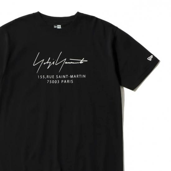 YOHJI YAMAMOTO HOMME x New Era®半袖 コットン Tシャツ Yohji