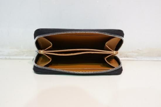 バックラッシュ イタリアンダブルショルダーミニラウンド財布ウォレット