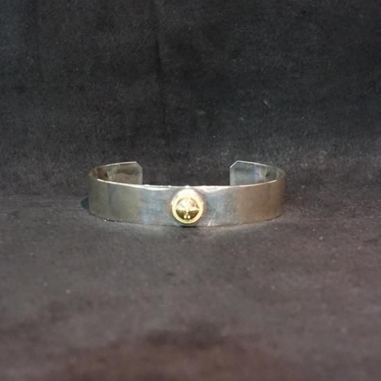 BACKLASH The Line SILVER＋K18GOLD バングル(T190)