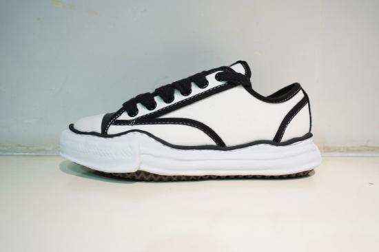 Maison MIHARA YASUHIRO original sole canvas piping low top