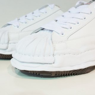 Maison MIHARA YASUHIRO OG Sole Shellcap Leather Low-top Sneaker(A06FW702)WHT
