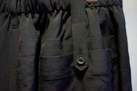 YOHJI YAMAMOTO HOMME トリアセテート タキシード ギャザー9分 YOHJI YAMAMOTO HOMME トリアセテート タキシード ギャザー9分