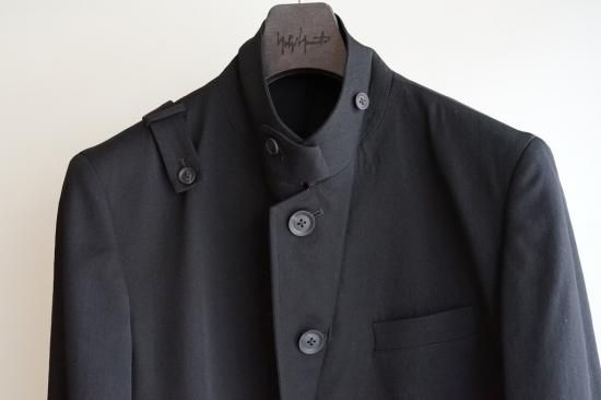 お歳暮ならオンライン YOHJI YAMAMOTO HOMME Reギャバ 5Bシングルジャケット(HX-J02-140) ジャケット・アウター