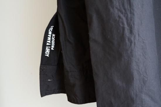 YOHJI YAMAMOTO 定番BIG環縫いブロード シャツ(HX-B01-001) YOHJI YAMAMOTO 定番BIG環縫いブロード シャツ(HX-B01-001)