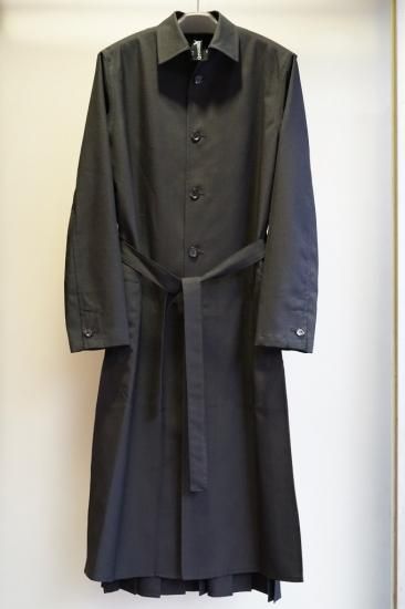 【値下げ】GroundY 18aw ブラック ロングシャツ GV-B05-100 値下げ】GroundY 18aw ブラック ロングシャツ GV-B05-100