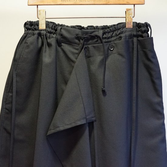 GroundY Gabardine Detachable Skirt Pants(GM-P16-100)