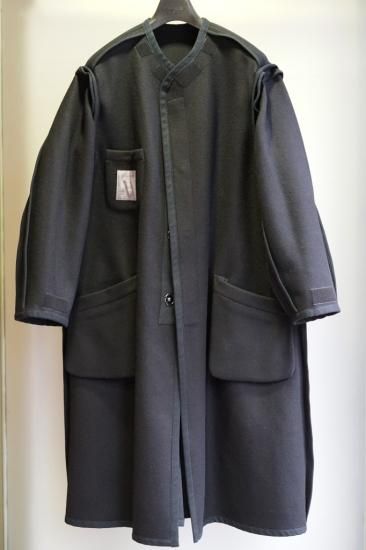 YOHJI YAMAMOTO HOMME 軍隊メルトン コート(HX-D27-126)