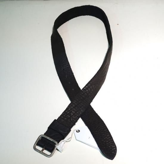 GUIDI BISON LEATHER BELT WITH BUCKLE(BLT16) GUIDI BISON LEATHER BELT WITH BUCKLE(BLT16)