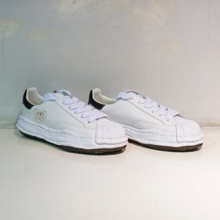 Maison MIHARA YASUHIRO OG Sole Shellcap Leather Low-top Sneaker(A06FW702)WHT