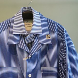 Maison MIHARAYASUHIRO Double Layerd Stripe Shirt(A08SH078)