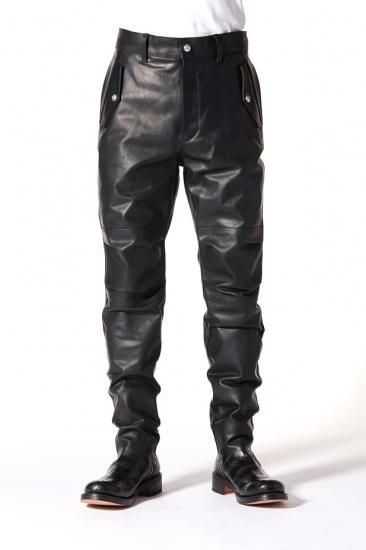 BACKLASH the line GUIDIオイルカーフ レザーパンツ(T-245) BACKLASH the line GUIDIオイルカーフ レザーパンツ(T-245)
