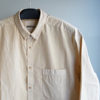 ISAMUKATAYAMA BACKLASH コットン製品天然染めシャツ(1982-02)TAN