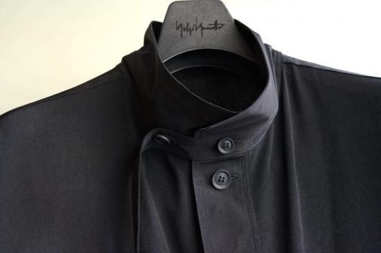 YOHJI YAMAMOTO HOMME T/P スタンドカラー シャツコート(HG-B32-500)