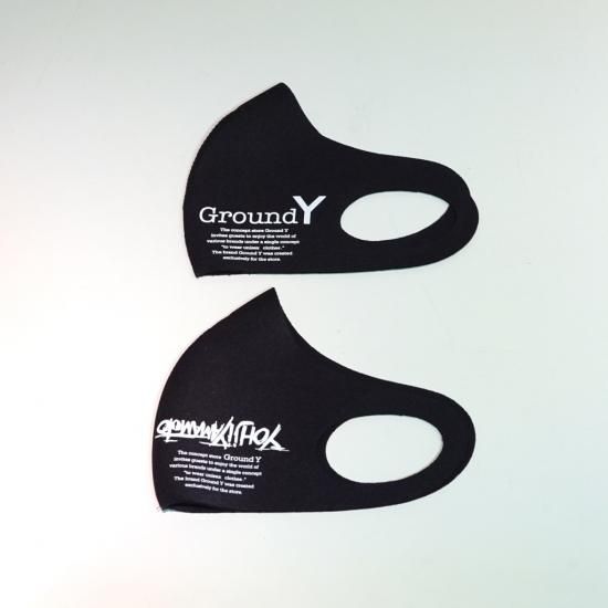 GroundY 2pack Mask Ground Y / Yohji Yamamoto Logo(GA-A11-956)