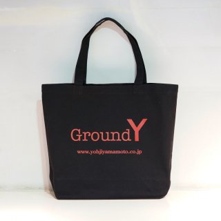 GroundY Tote Cotton Canvas Logo Tote Bag(GA-I01-094)
