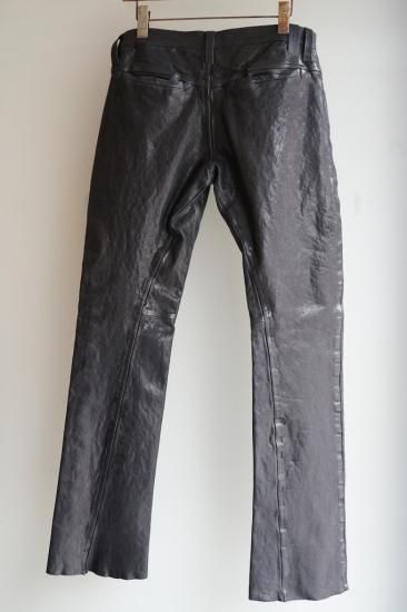 ISAMUKATAYAMA BACKLASH イタリアンショルダー製品染めパンツ