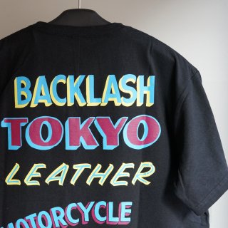 ISAMUKATAYAMA BACKLASH KLEVAY PAPER SIGNSコラボ Tシャツ(1996-01)BLK
