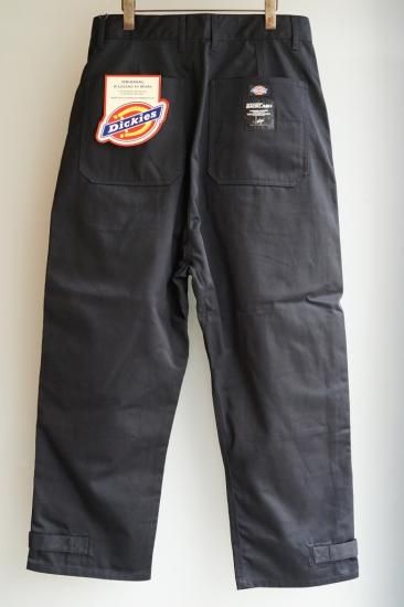 Dickies xx BACKLASH ダブルニーパンツ ISAMUKATAYAMA BACKLASH xx Dickies ダブルニー パンツ(D2001-01)BLK