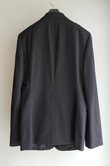 YOHJI YAMAMOTO HOMME Reギャバ5Bノッチドラペル シングル YOHJI YAMAMOTO HOMME Reギャバ5Bノッチドラペル シングル