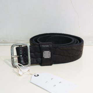 GUIDI BISON LEATHER BELT WITH BUCKLE(BLT16)
