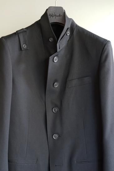 YOHJI YAMAMOTO HOMME Reギャバ 5Bシングルジャケット(HZ-J02-140)