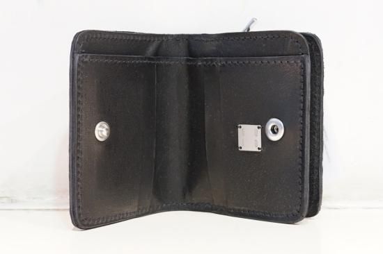 GUIDI CROCODILE LEATHER SMALL WALLET(C8)BLK GUIDI CROCODILE LEATHER SMALL WALLET(C8)BLK