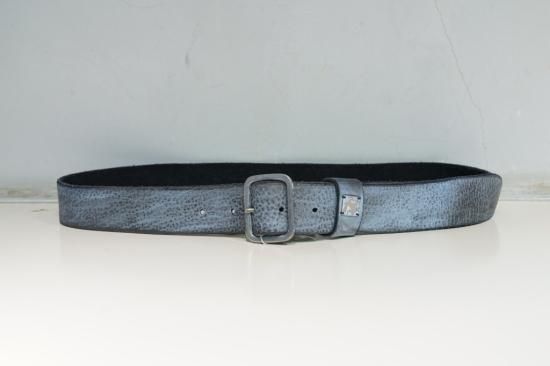 GUIDI BISON LEATHER BELT WITH BUCKLE(BLT16-SDD)