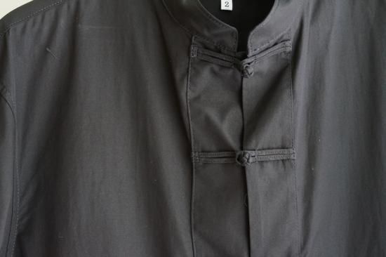 YOHJI YAMAMOTO HOMME コットン環縫いブロード 釈迦釦シャツ(HJ YOHJI YAMAMOTO HOMME コットン環縫いブロード 釈迦釦シャツ(HJ
