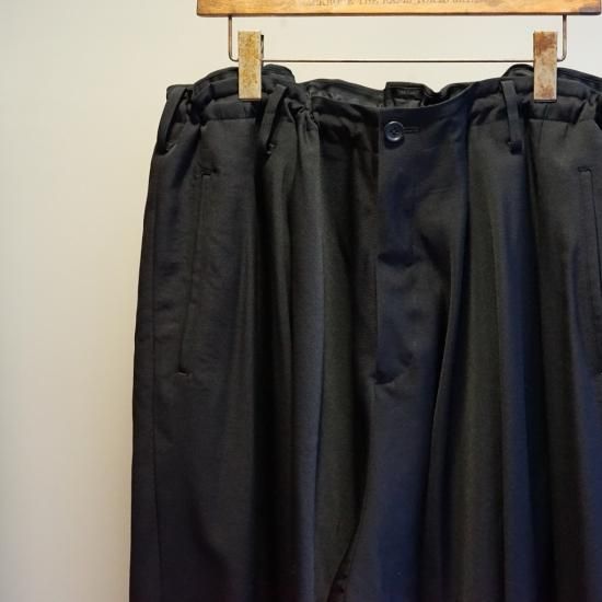 YOHJI YAMAMOTO HOMME シワギャバ YドレープパンツHJ P