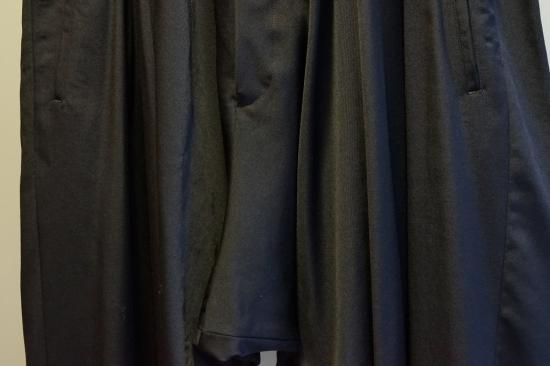 YOHJI YAMAMOTO HOMME シワギャバ Yドレープパンツ(HJ-P21-100)