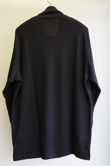 YOHJI YAMAMOTO HOMME SUPER120ウール エアー天竺 タートル長袖