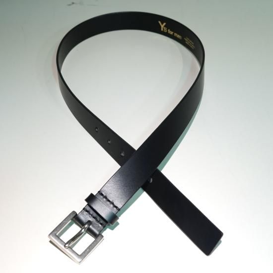 Y's for men マットオイル 30mmプレーンベルト(MS-F01-766) Y's for men マットオイル 30mmプレーンベルト(MS-F01-766)