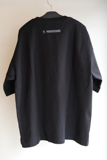 (ミハラヤスヒロ) MIHARA YASUHIRO Tシャツ A12TS652 Maison MIHARA YASUHIRO DOG PRINTED TEE(A12TS652)BLK