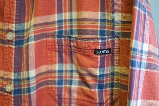 KAMIYA Oversized Check Shirt