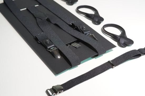 Y's for men 20mmソフトオペロン BT付２WAYサスペンダー Y's for men 20mmソフトオペロン BT付2WAYサスペンダー(MO-Q01-960)