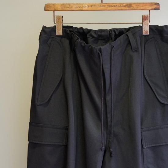 Y's for men シワギャバ 脇3本ステッチ カーゴパンツ(MO-P03-100) Y's for men シワギャバ 脇3本ステッチ カーゴパンツ(MO-P03-100)