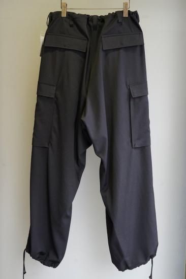 Y's for men シワギャバ 脇3本ステッチ カーゴパンツ(MO-P03-100) Y's for men シワギャバ 脇3本ステッチ カーゴパンツ(MO-P03-100)