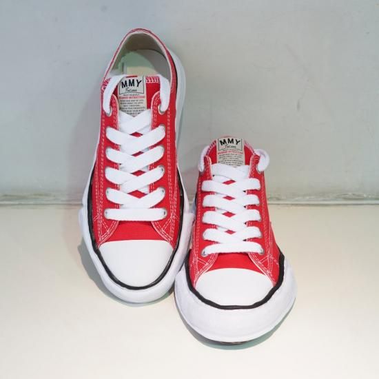 MIHARA YASUHIRO｜SNEAKERS (A01FW702 RED) Buy Maison Mihara Yasuhiro Peterson OG Sole Canvas Low 'Red