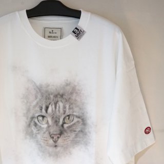 Maison MIHARA YASUHIRO cat printed Tee(A13TS632)WHT