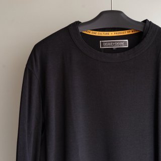 beauty : beast LAYERED CREWNECK CUT&SEWN(bb-32200)