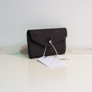 GUIDI GROPPONE FULL GRAIN CARD CASE(EN01)BLK
