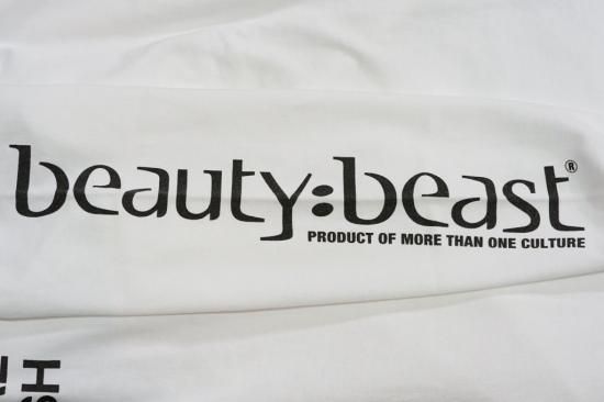 beauty : beast 20471120 COLLABORATION L/S TEE _1(bb20-33100)