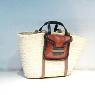 PIERRE HARDY PANIER ALPHA TOTES BAG(ACV08FA25RAFLM)RUST