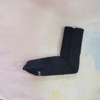 MAYKAM PAPER SOCKS(2502-111)BLK/NVY