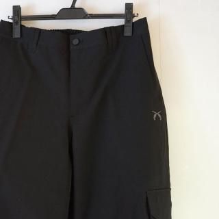 roargans REF PRINT POLYESTER PANTS(25FGP-04)BLK