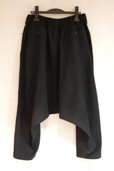 YOHJI YAMAMOTO HOMME アーミーギャバ サルエルパンツ(HL-P09-101)