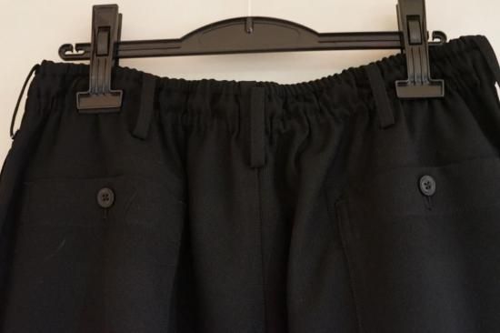 YOHJI YAMAMOTO HOMME アーミーギャバ サルエルパンツ(HL-P09-101)
