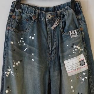 Maison MIHARA YASUHIRO Embellish Jeans(B15PT081)IND