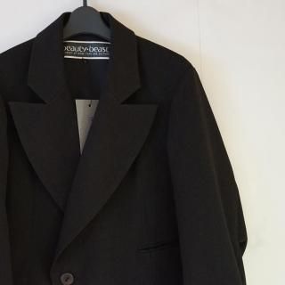 beauty : beast Double breasted unconscious jacket(bb-44006)BLK